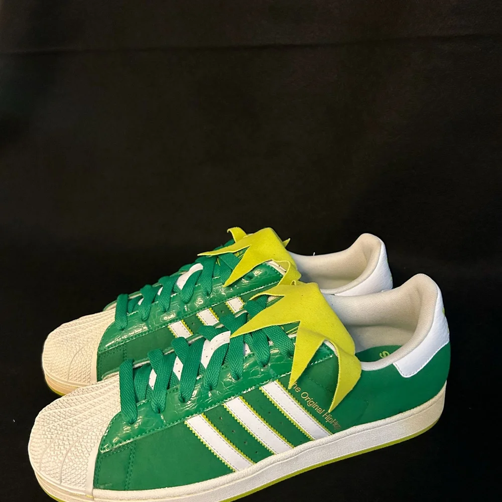 Adidas Superstar II Kermit the Frog Original HipHop Shoes 2011 Men's Size 12