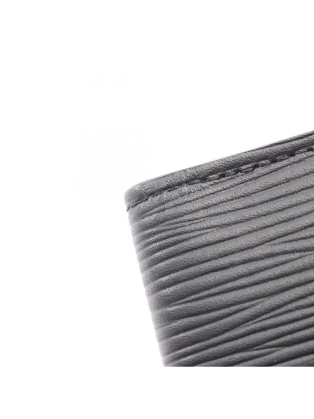 Louis Vuitton Card Case Organizer de Poche Noir Leather