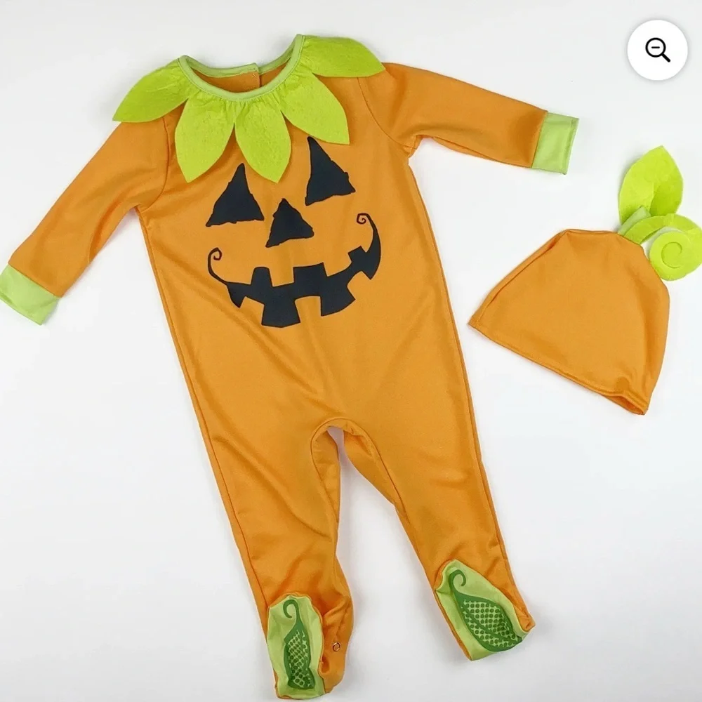 NEW Jack -O Lantern Halloween Costume for Infant, Size 0-6 M