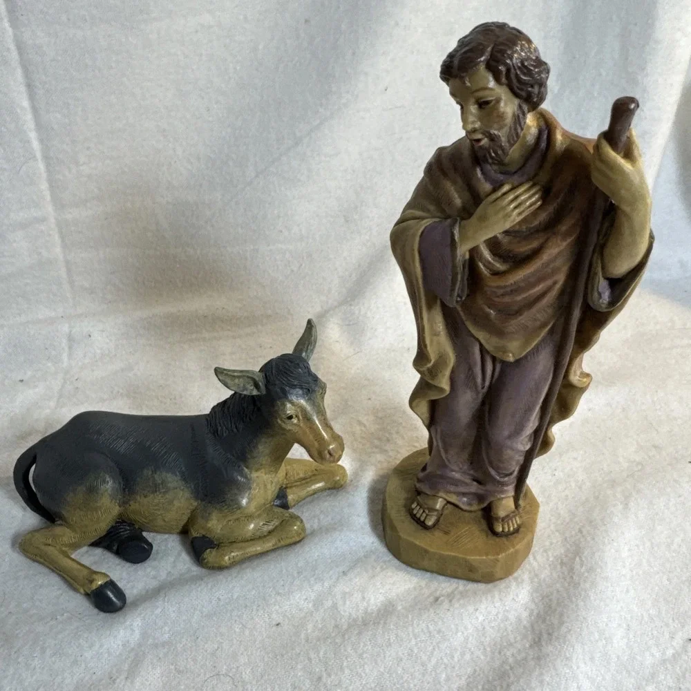 Vtg DiGiovanni Heirloom Nativity Collection JOSEPH‎ FIGURE 6.25