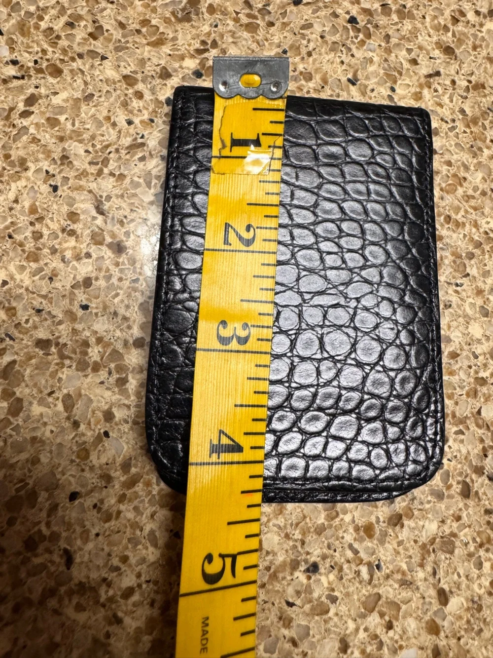 Source Unknown croc embossed