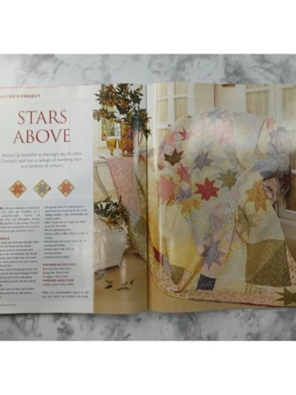 Australian Patchwork & Quilting beautiful quilting