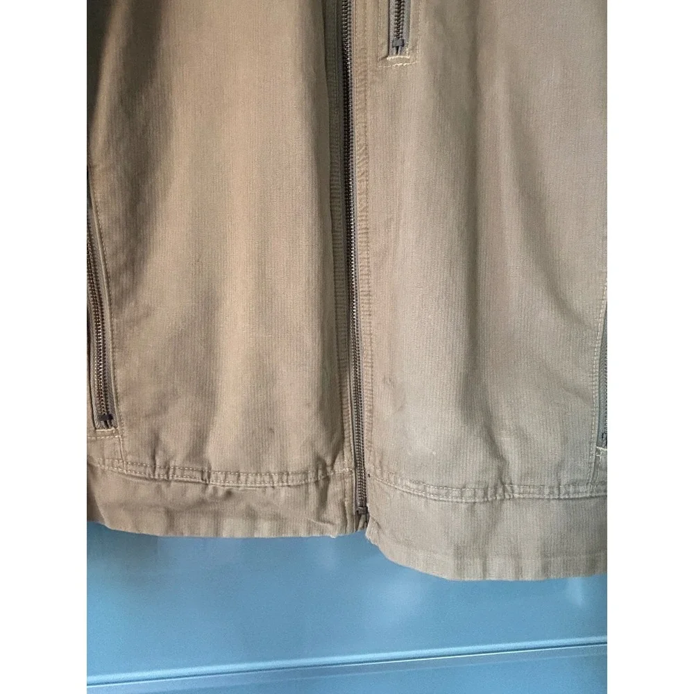 L.L. Bean sherpa jacket outdoors