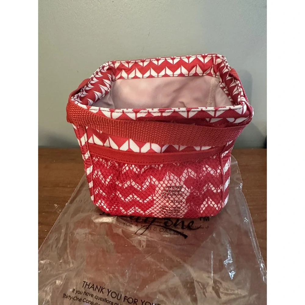 Thirty One Little Carry All Caddy Chevron‎ Dash New