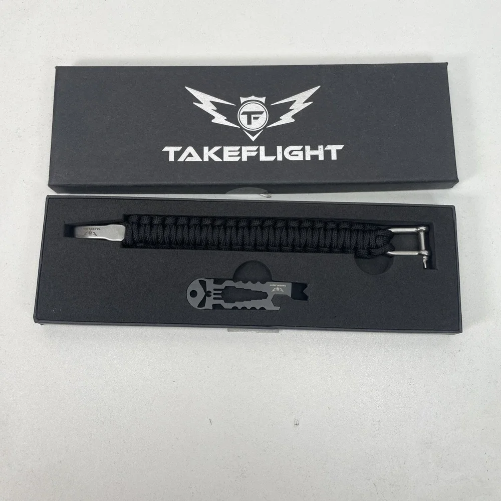 TAKEFLIGHT TACTICAL‎ Bracelet And Multitool