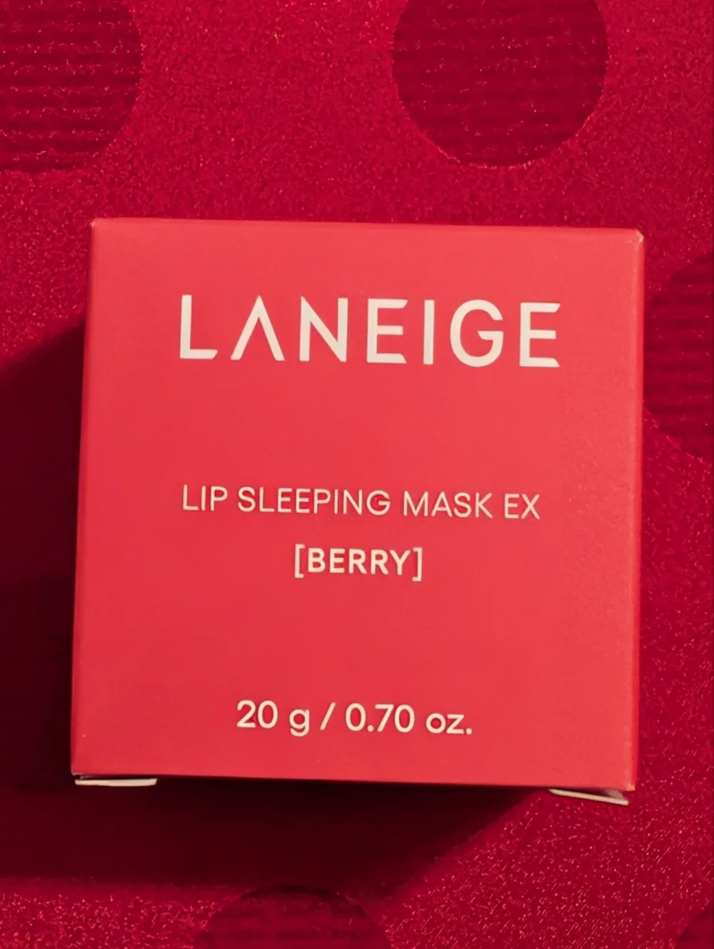 LANEIGE Lip Sleeping Mask EX - Berry New In Box