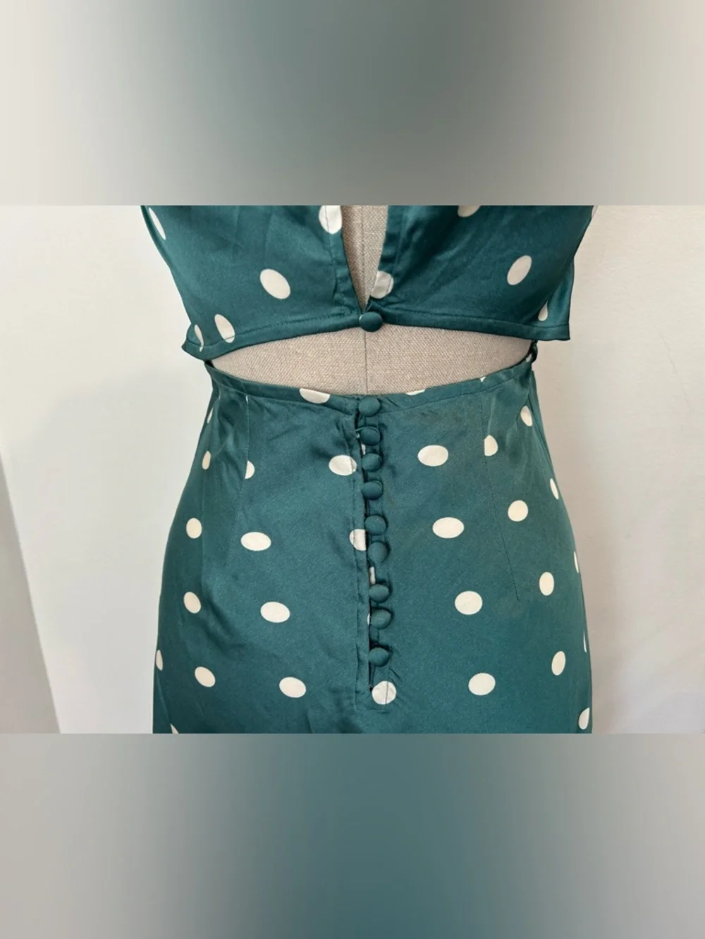 Free People silky teal