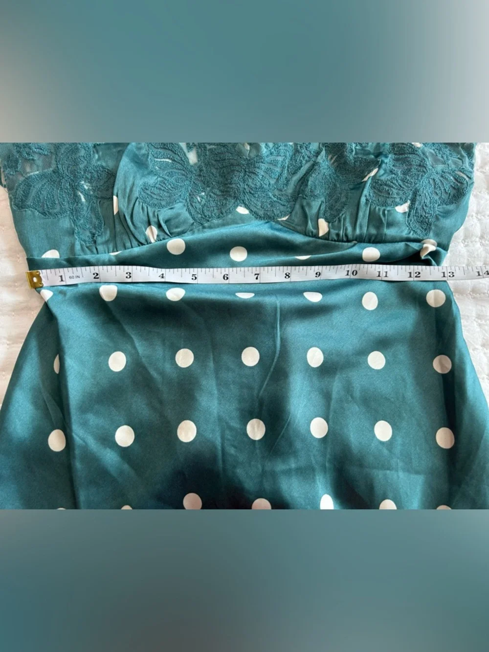 Free People silky teal