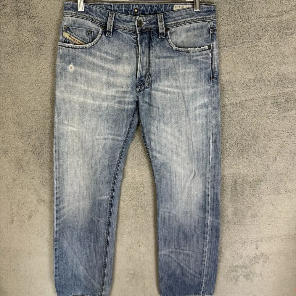 Diesel Men's Relaxed Jeans - Light Blue‎