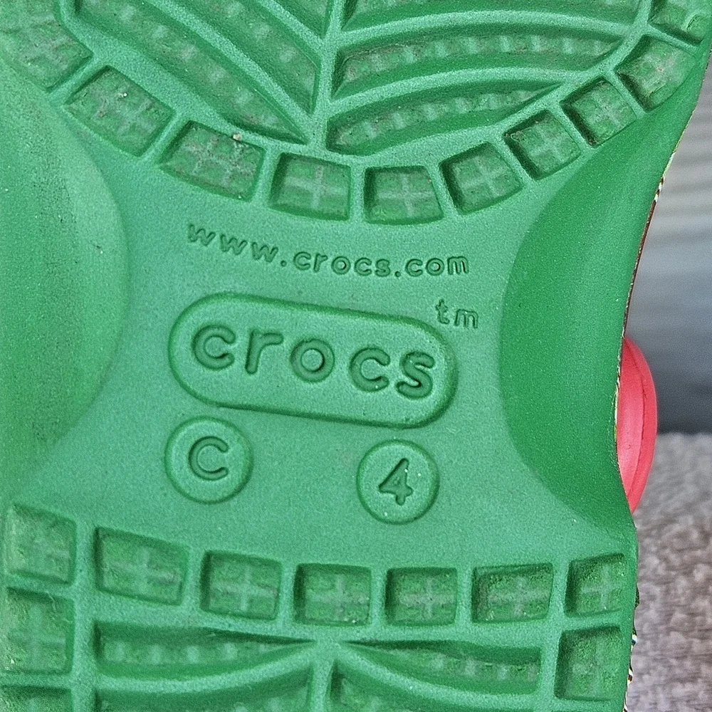 CROCS red clogs christmas