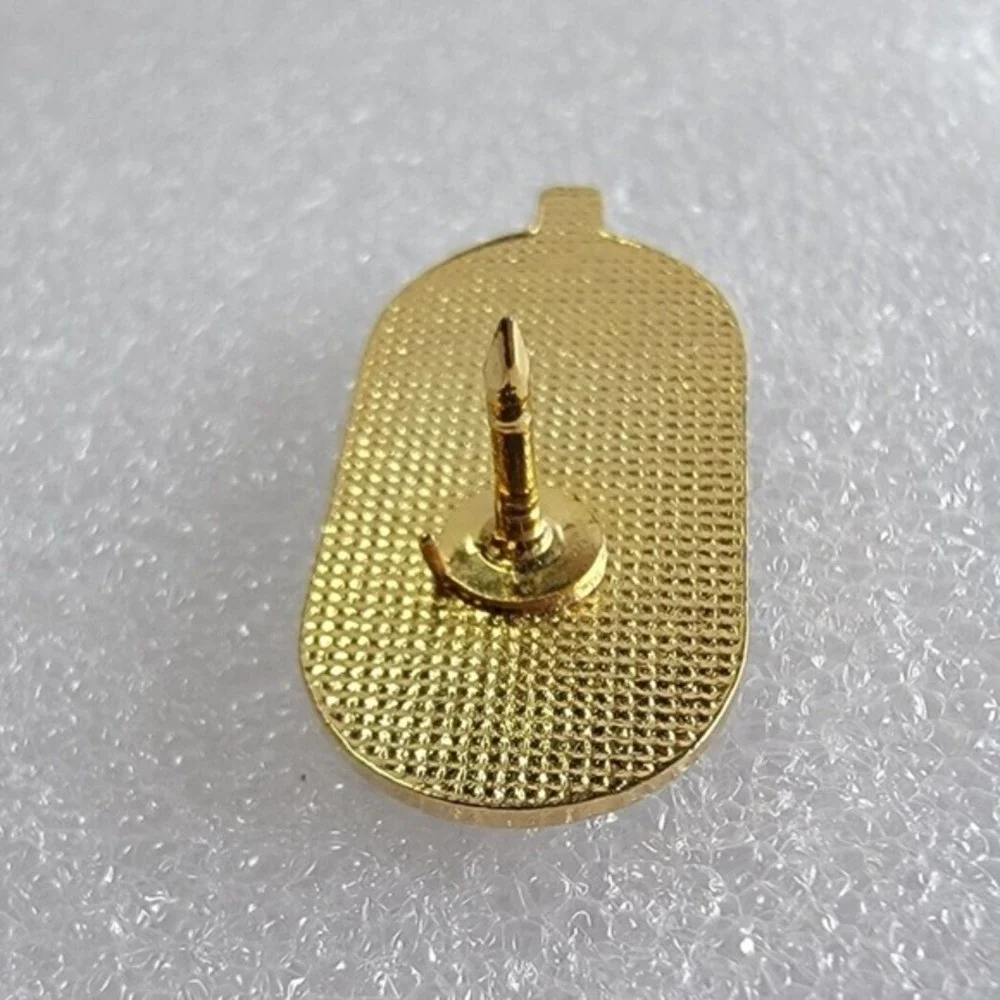 Vintage Operation Redblock Railroad Safety Amtrak Lapel Pin Gold Tone‎ Signal