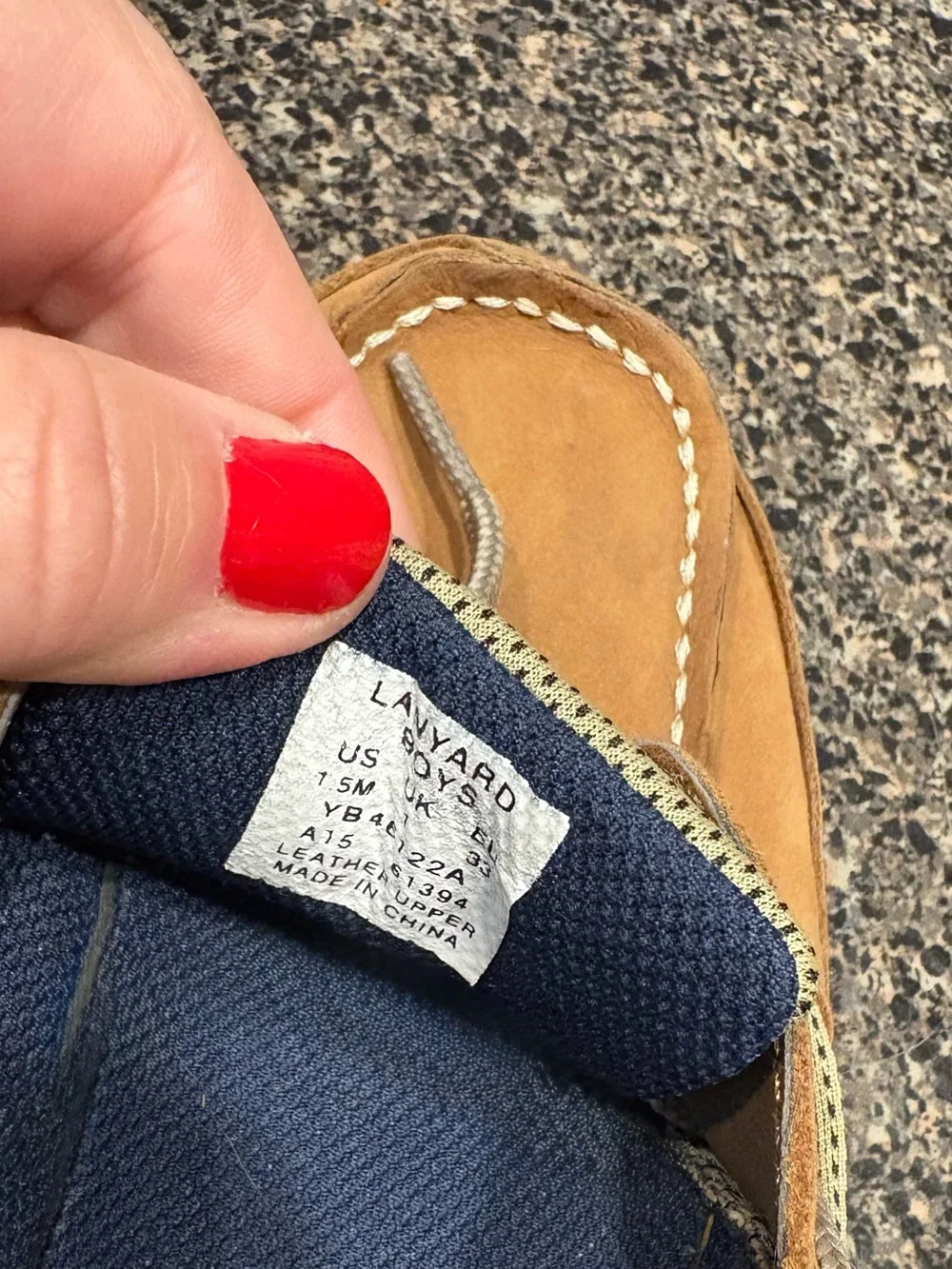 Sperry men’s boat