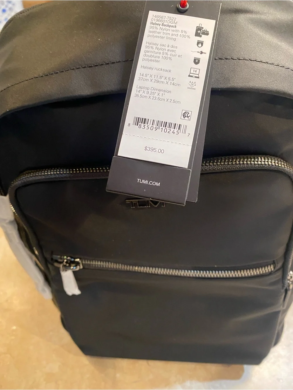 Tumi classic backpack