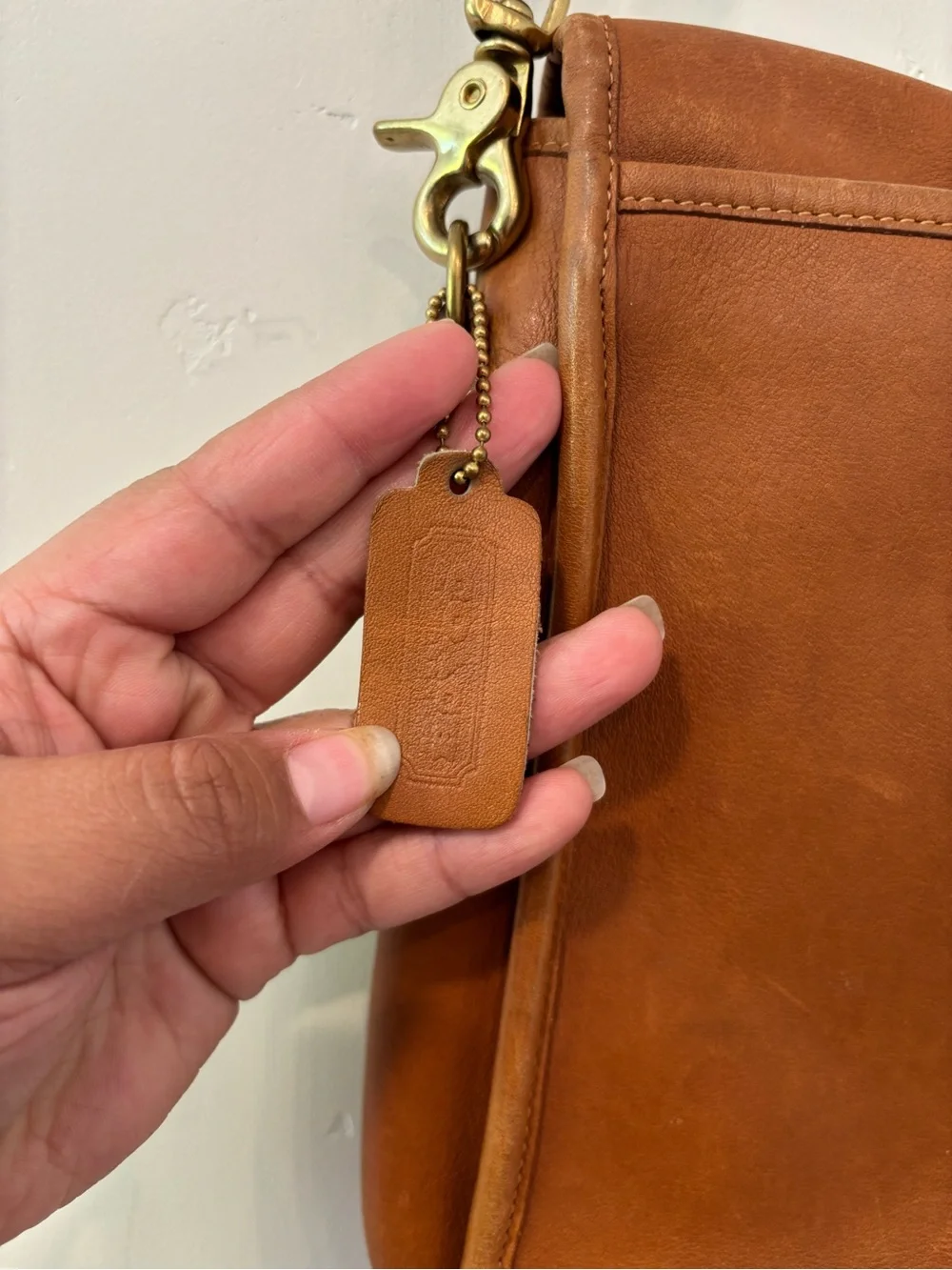Coach classic leather