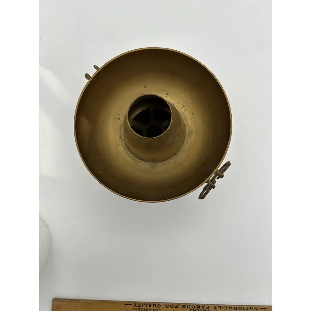 Vintage Korean Brass Hot Pot Brazier‎ Steamer Grill Floral Design Parts only