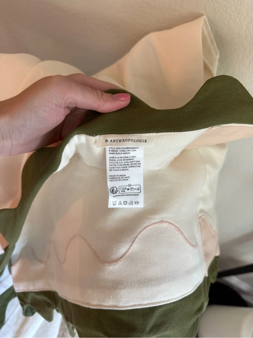 Anthropologie maeve scalloped