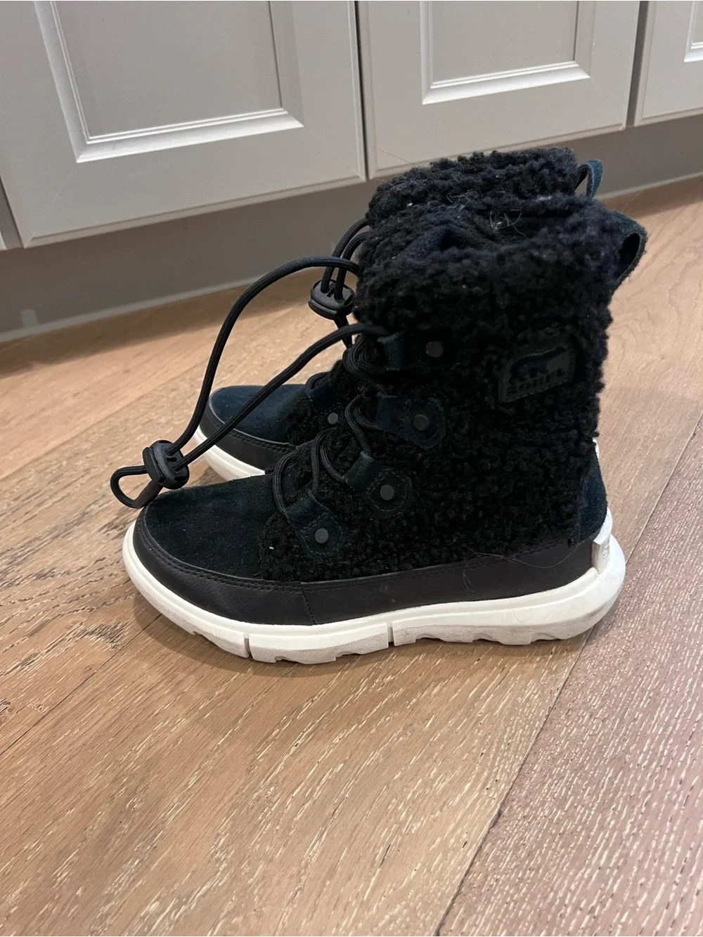 Sorel cozy faux