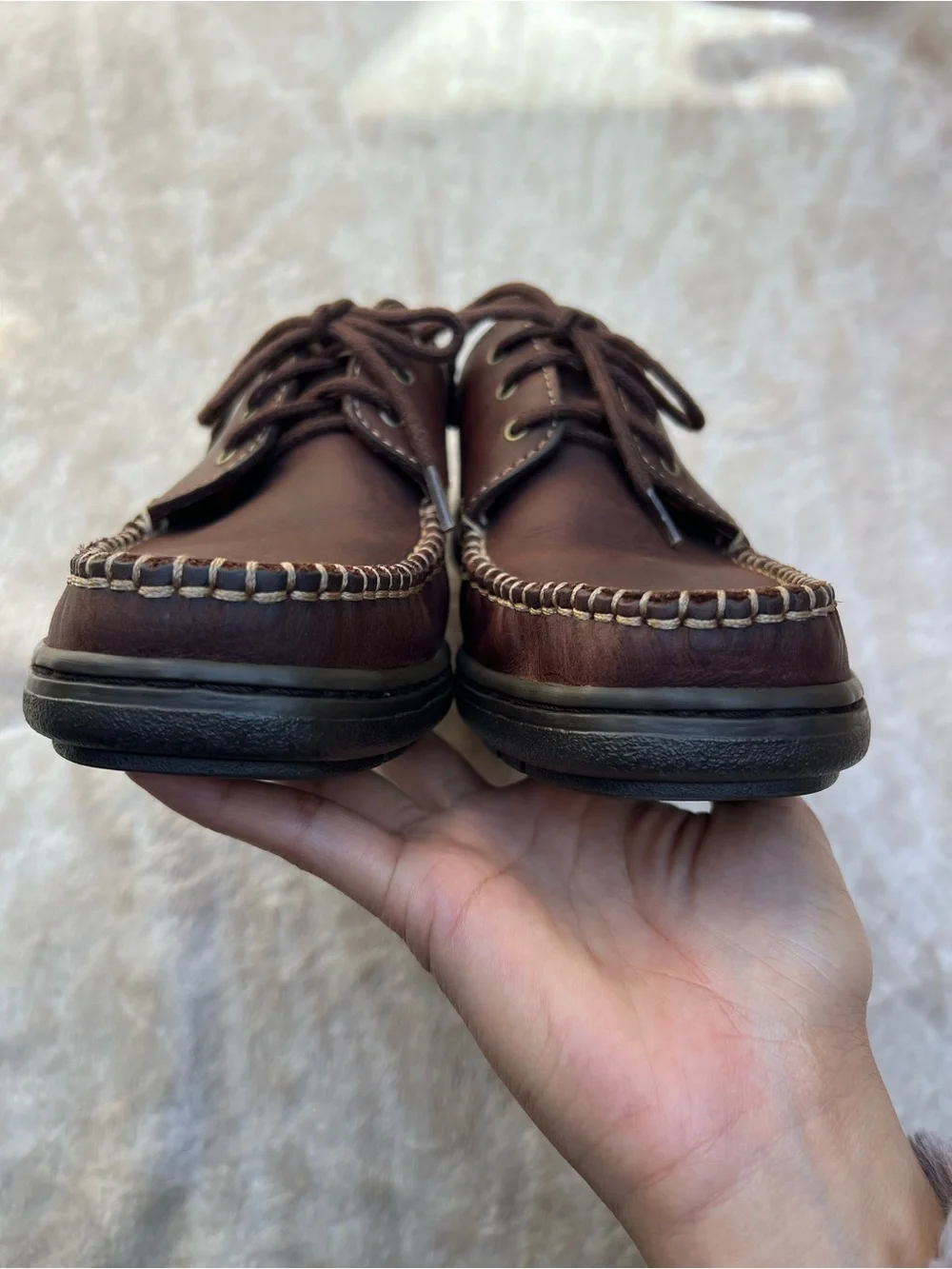 Hush Puppies sturdy leather