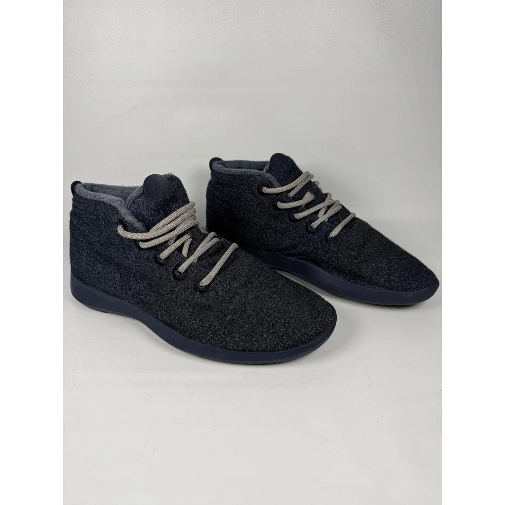 Allbirds Mens Mizzle Wool Chukka Boots Dark Gray Lace Up‎ Size 12