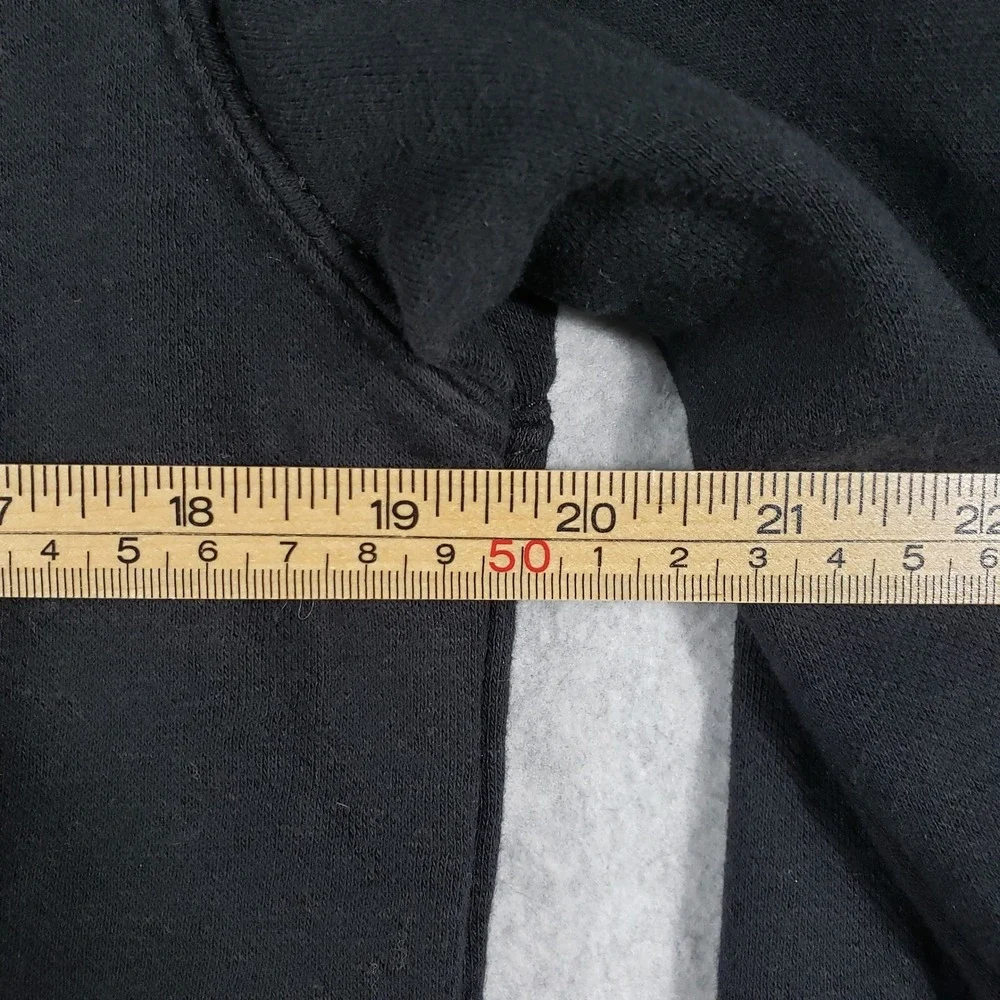The North Face‎ Gorpcore Hoodie Mens Small Black Pullover Fleece Sweatshirt Vtg