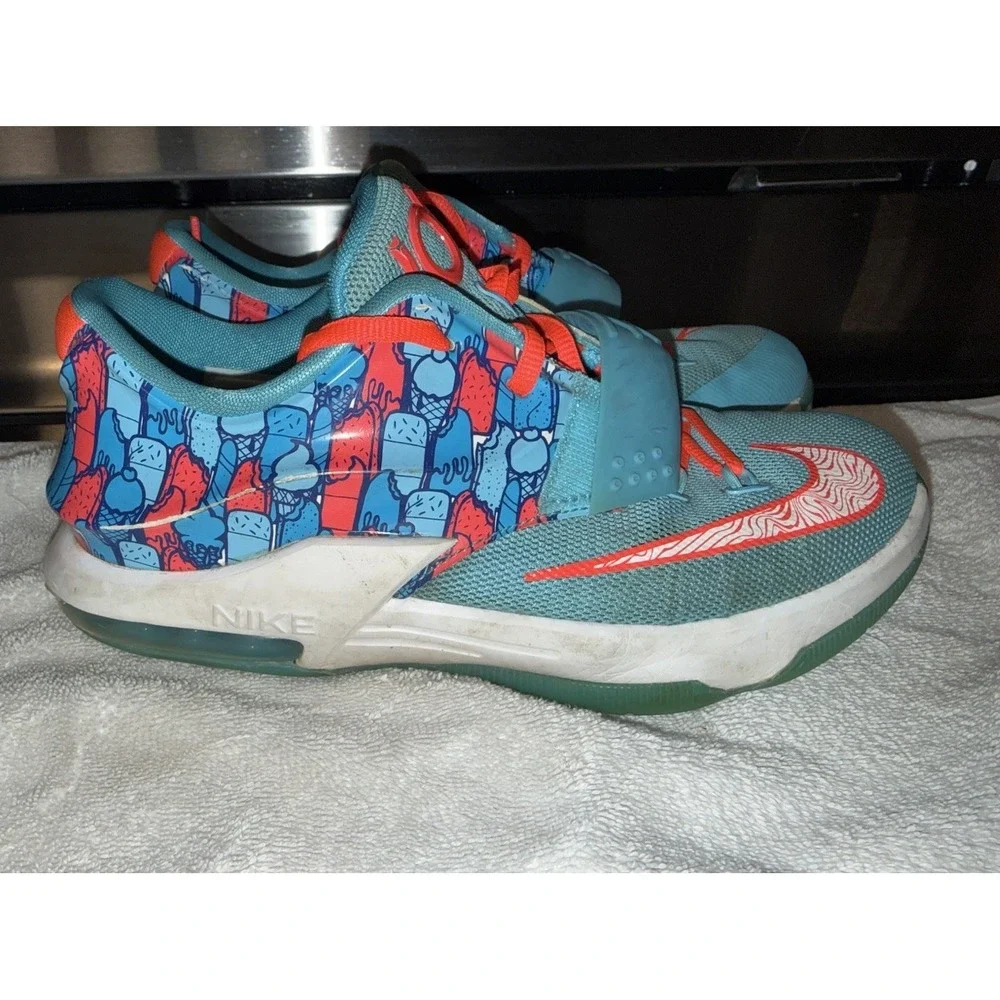 Nike‎ KD Kevin Durant Ice Cream Unisex Kid's Basketball Shoes Size US 5Y