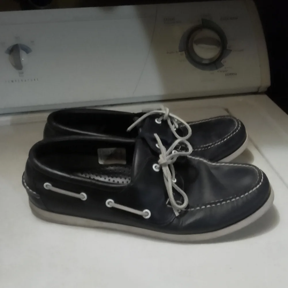 Navy Blue Brooks Brothers ‎ Boat Deck Shoes/ Loafers Size 12 D