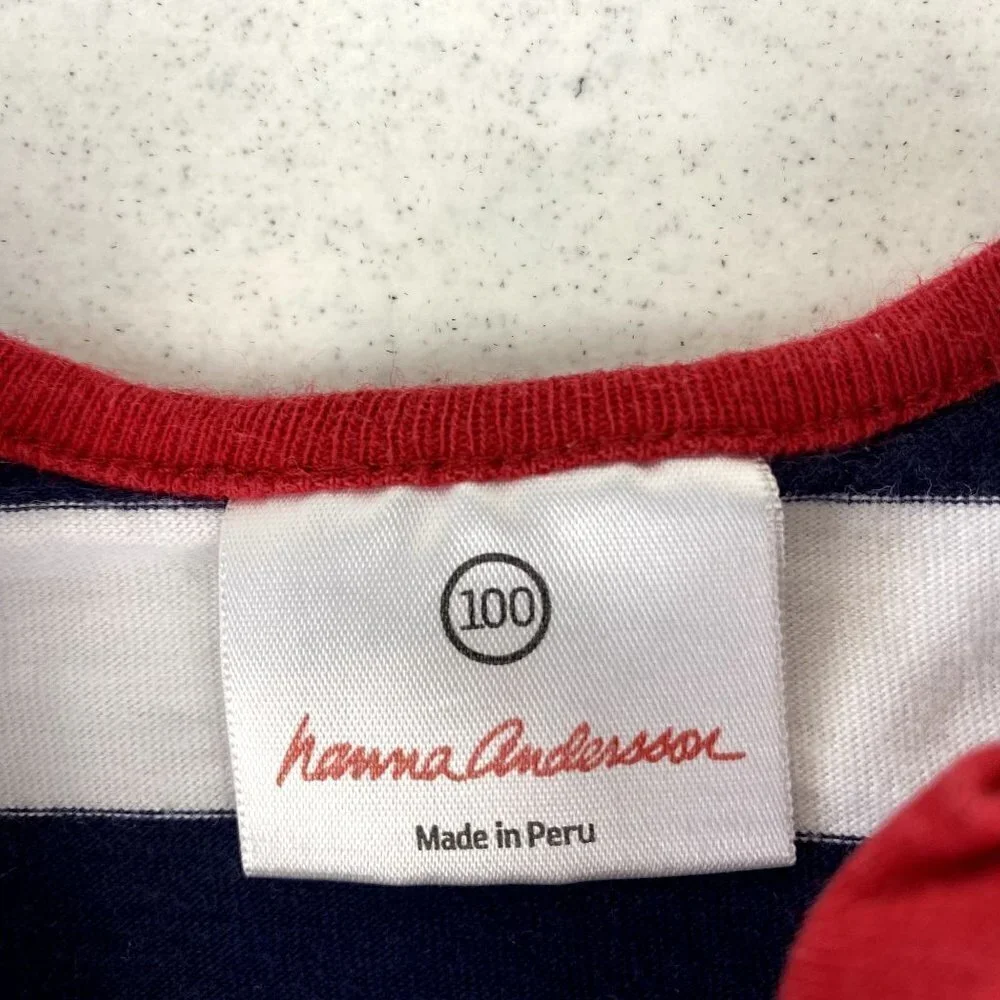 Hanna Andersson Sleeveless Striped Dress 4