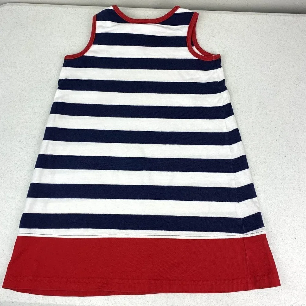 Hanna Andersson Sleeveless Striped Dress 4