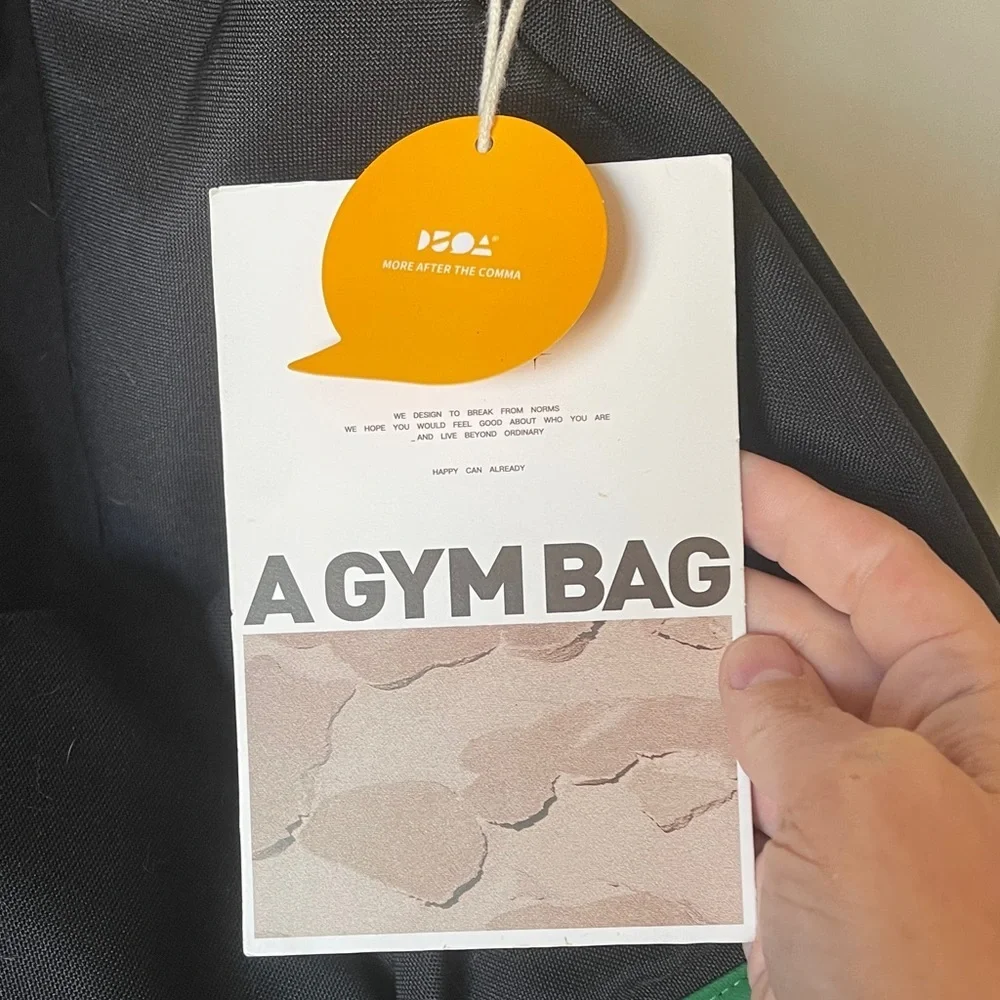 A gymbag stylish durable