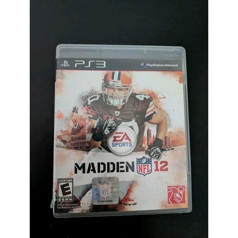 Madden NFL 12 (Sony PlayStation 3 PS3) COMPLETE‎ CIB Video Game Football