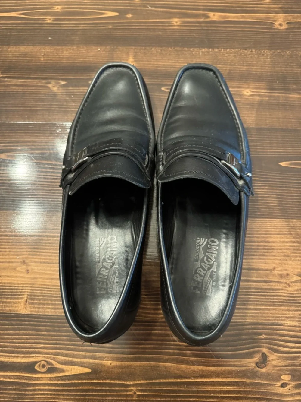Salvatore Ferragamo smooth black