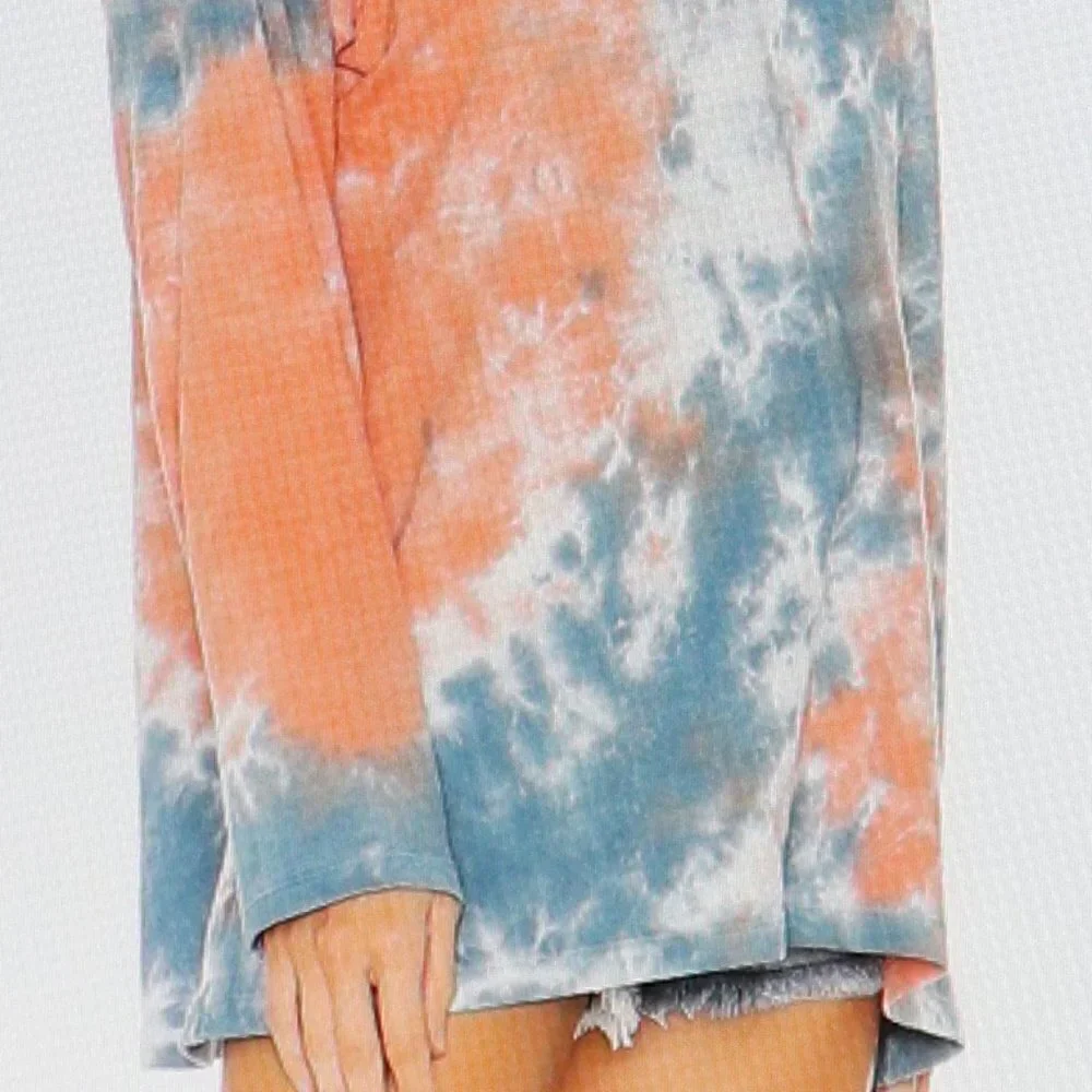 Free People Be Free Tie Dye Tee Size M