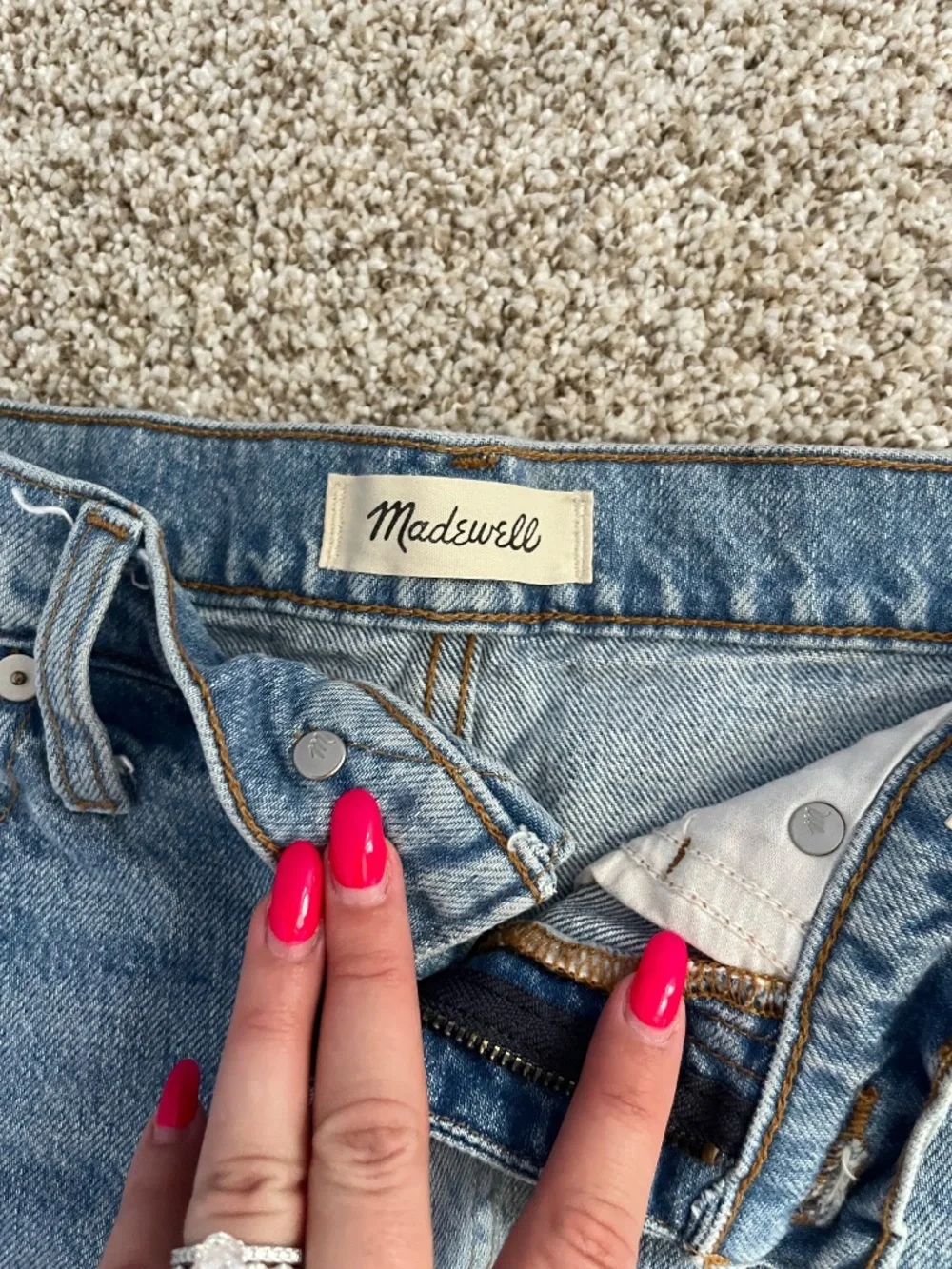 Madewell Relaxed Denim Shorts