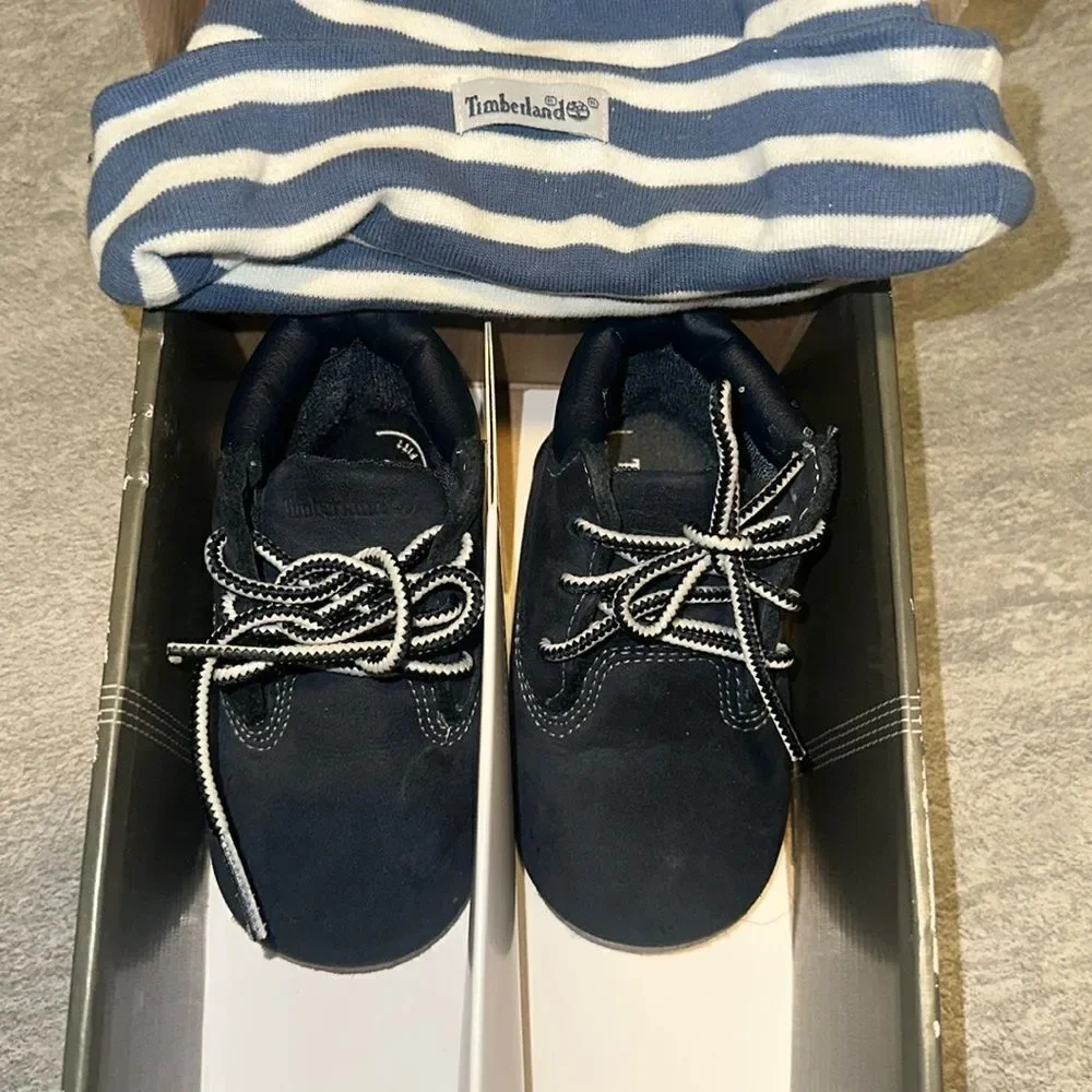 Infant Timberland boots navy blue size 3