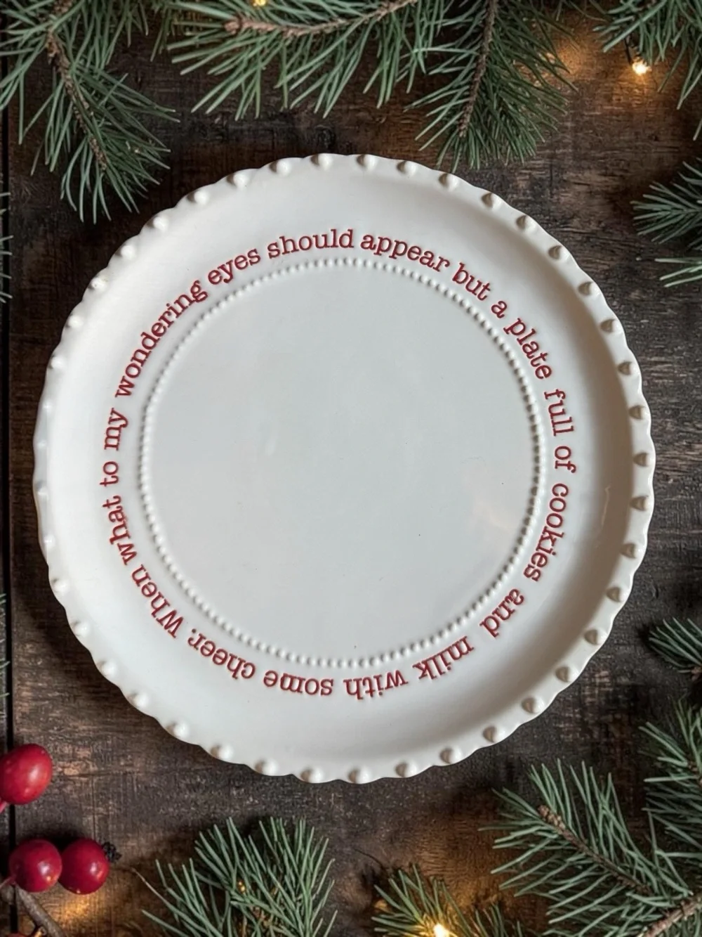 Mud Pie decorative white