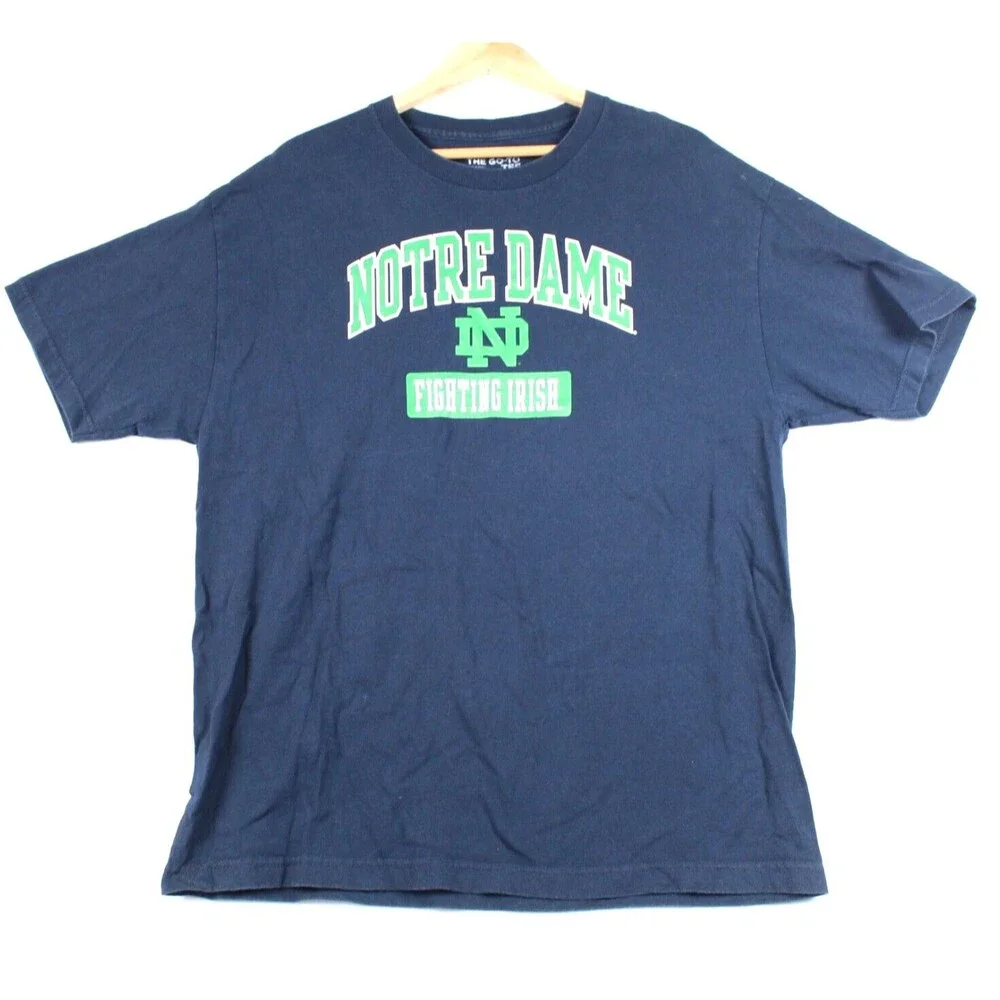 Adidas‎ Notre Dame Fighting Irish T-Shirt Mens Sz XL