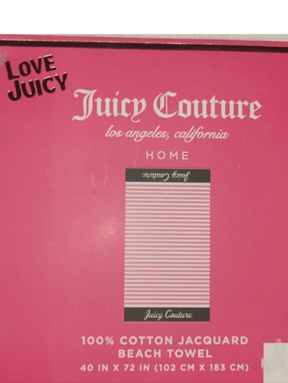 Juicy Couture soft pink