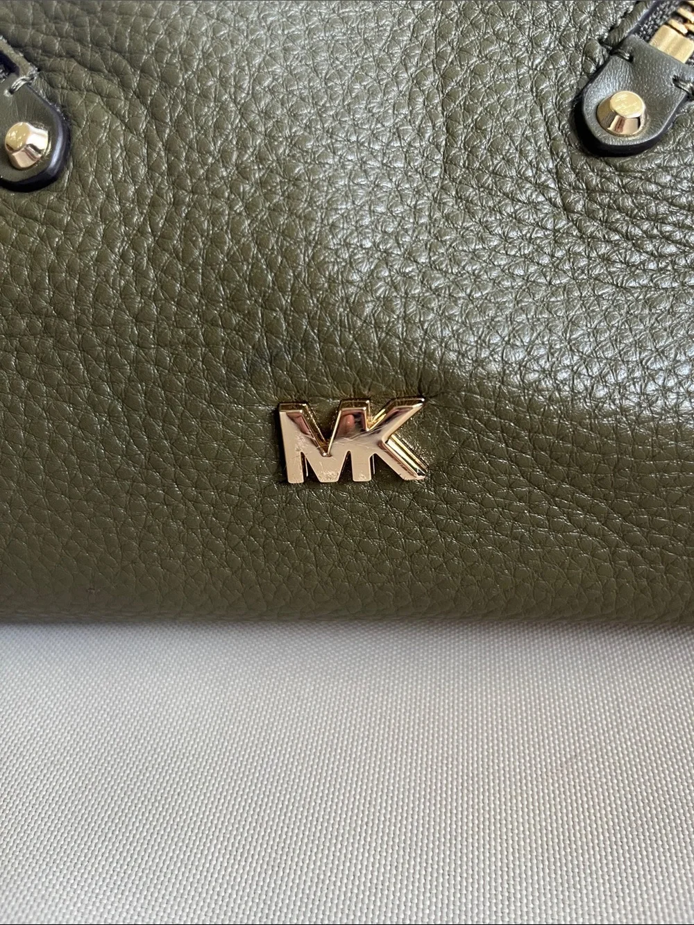 Michael Kors pebbled leather
