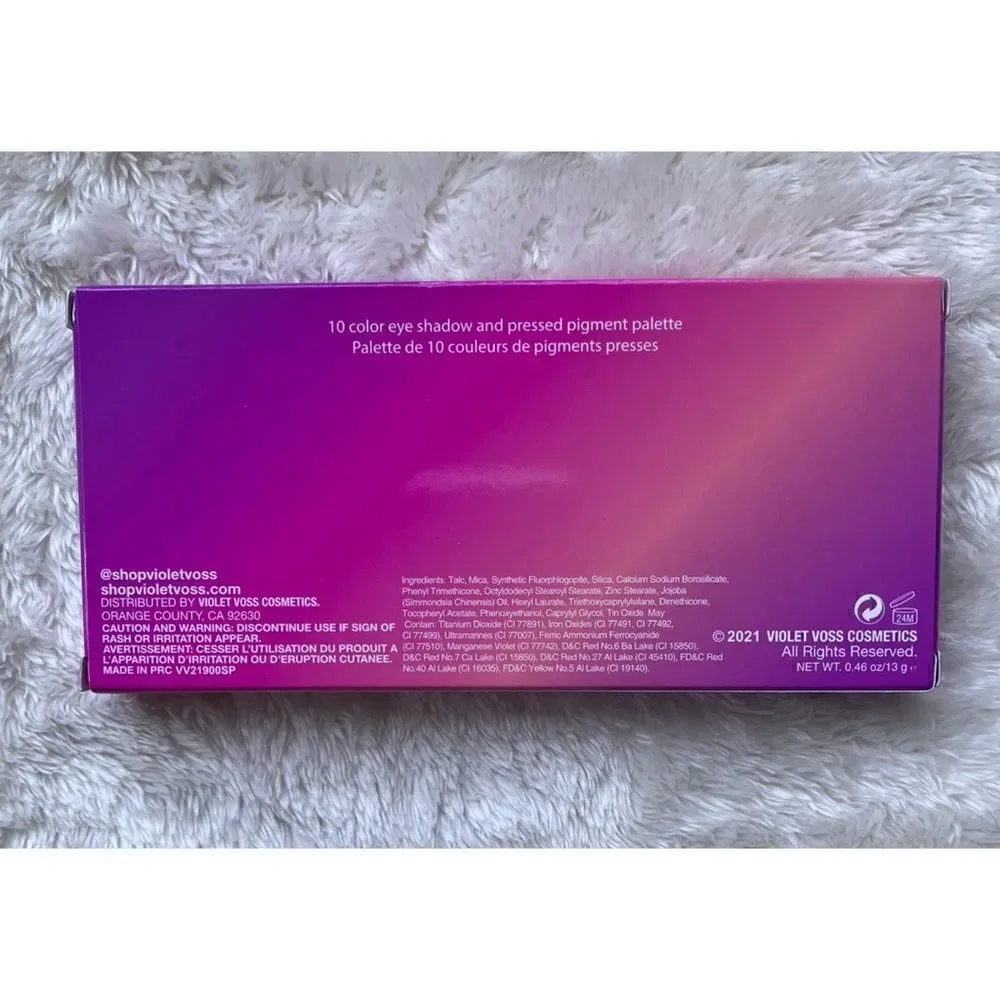 Violet Voss Cosmetics new box