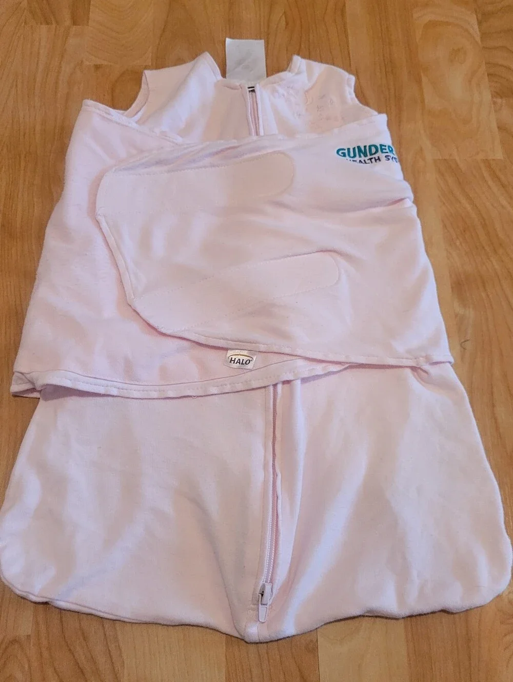 Halo Sleep Sack Swaddle Pink 100% Cotton Size Newborn 0-3 Months