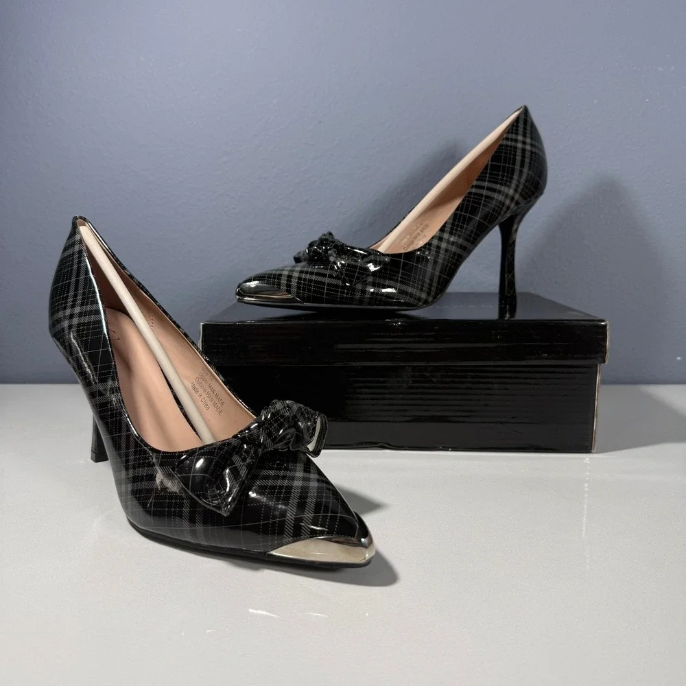 New York & Company glossy faux