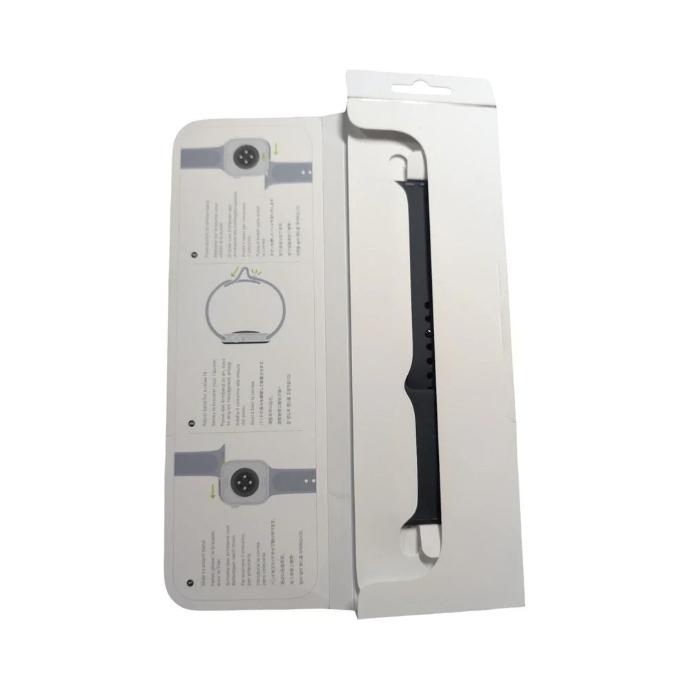 36-U Apple Watch Sport Band – 46mm M/L – Space Black Stainless Steel Pin