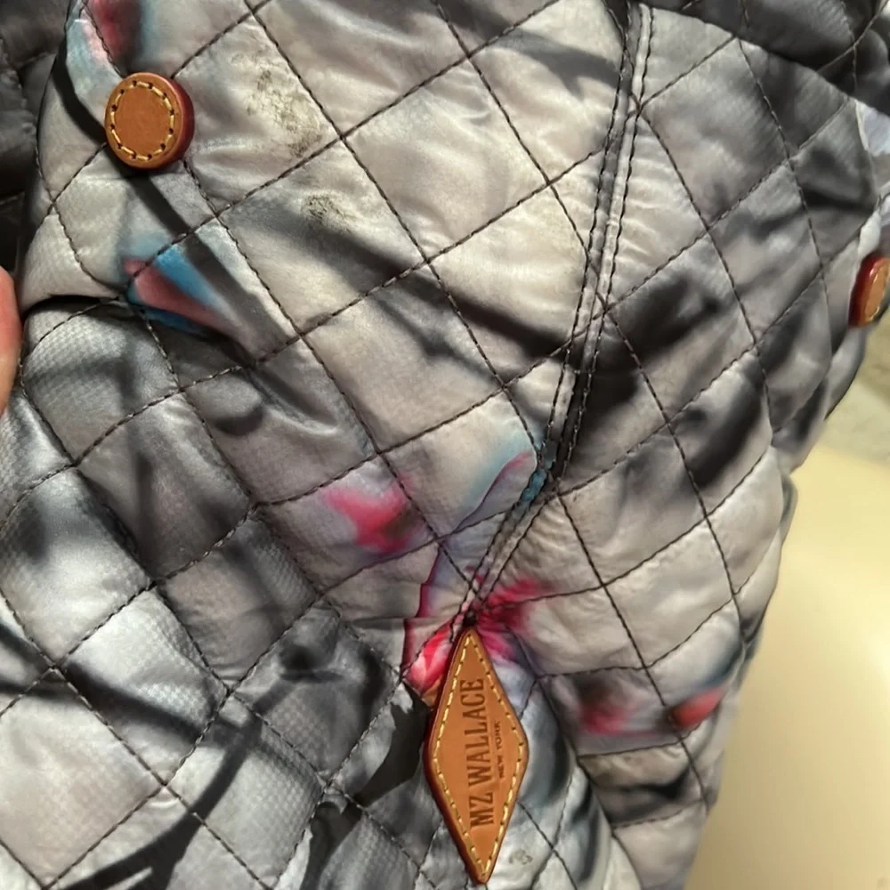 MZ WALLACE floral LRG bag