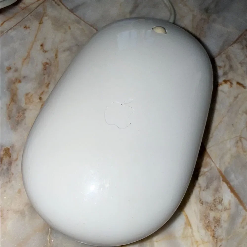 Apple‎ Classic White Wired Mouse