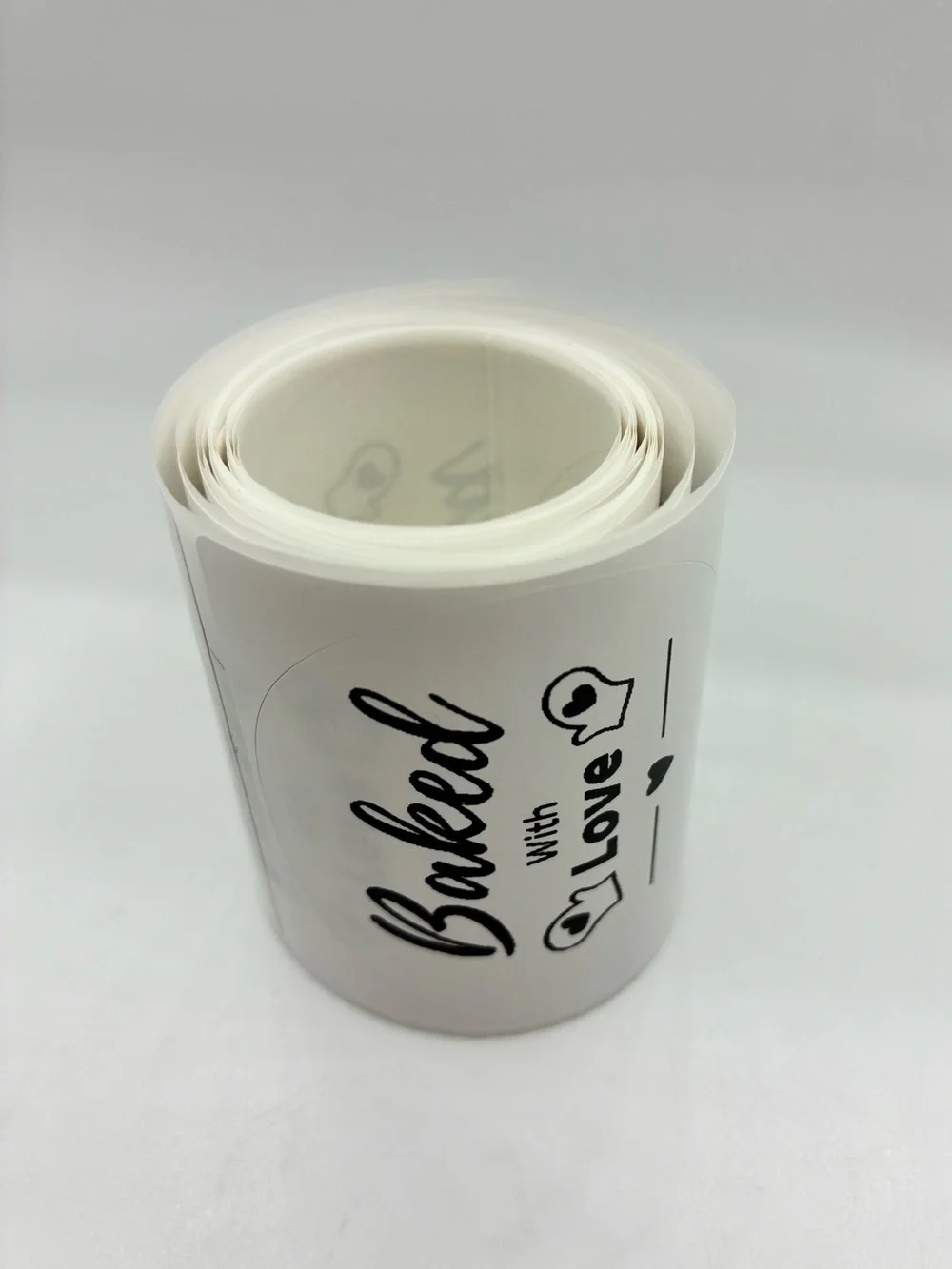Handmade round sticker