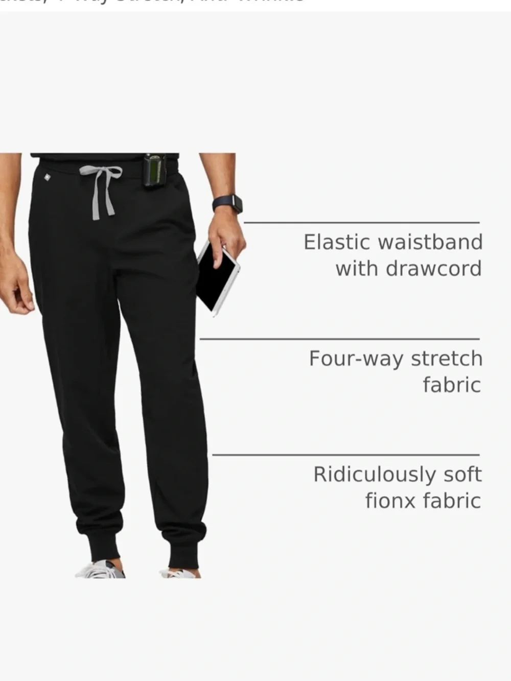 FIGS Tansen Jogger Scrub Pants for Men LS