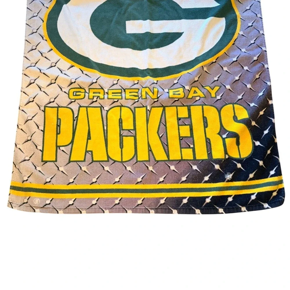 NFL Green Bay Packers 2014 Beach Towel Helmet Logo Diamond‎ Plate