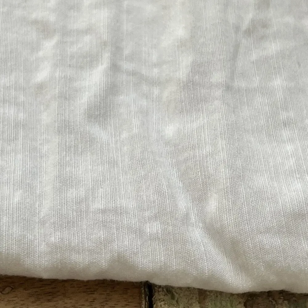 Pandatex Bamboo Cotton Blend Twin Fitted Sheet & Flat Sheet White
