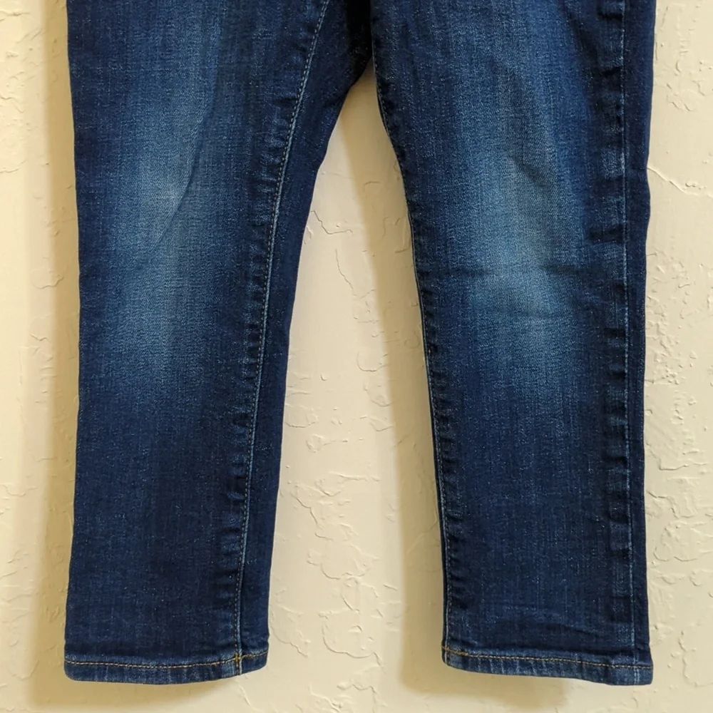 GAP Boys Dark Wash Stretch Athletic Jeans Size 5