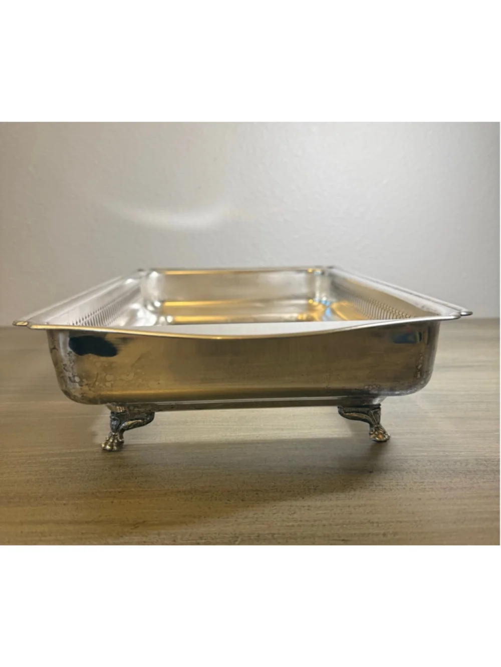 Unbranded vintage silverplated